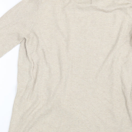 Papaya Womens Beige   Cardigan Jumper Size 16