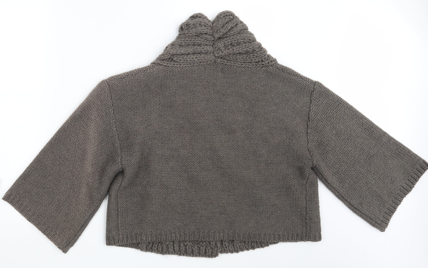 Per Una Womens Grey   Cardigan Jumper Size L