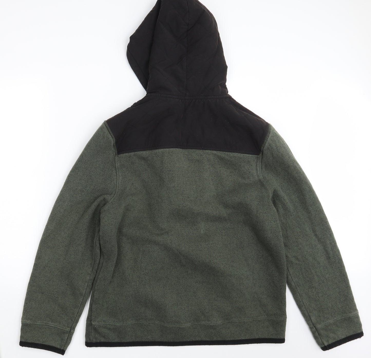 Fat Face Mens Green   Full Zip Hoodie Size XL
