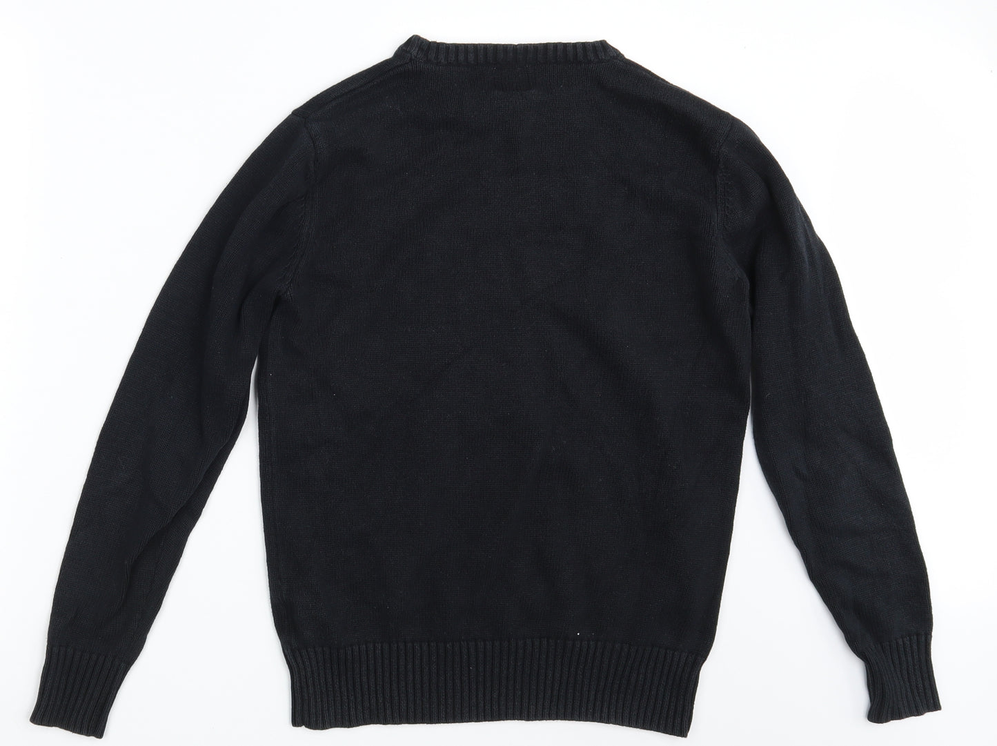 Firetrap Mens Black   Pullover Jumper Size S