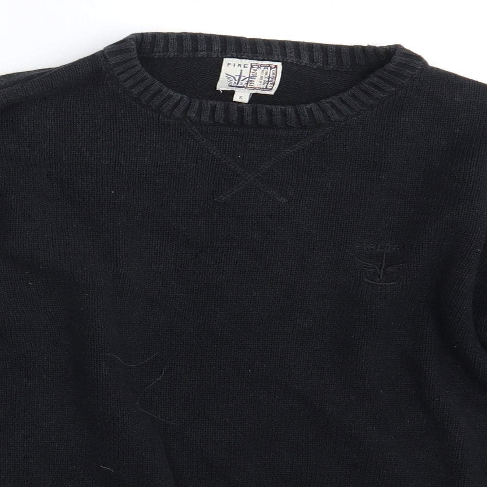 Firetrap Mens Black   Pullover Jumper Size S