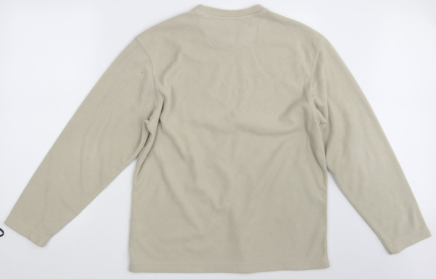 M&S Mens Beige   Pullover Jumper Size M