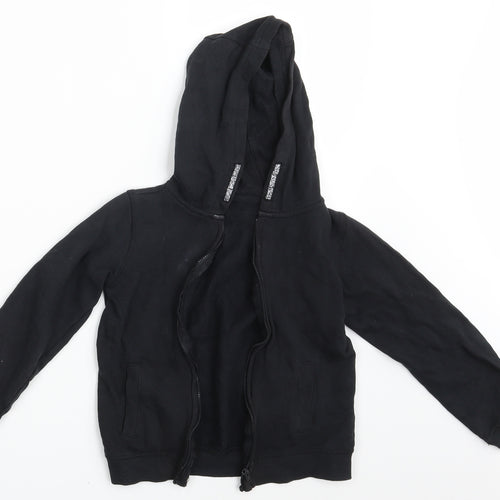 Pep &Co. Boys Black   Full Zip Hoodie Size 7-8 Years