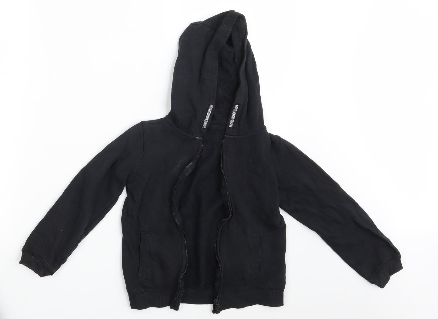 Pep &Co. Boys Black   Full Zip Hoodie Size 7-8 Years