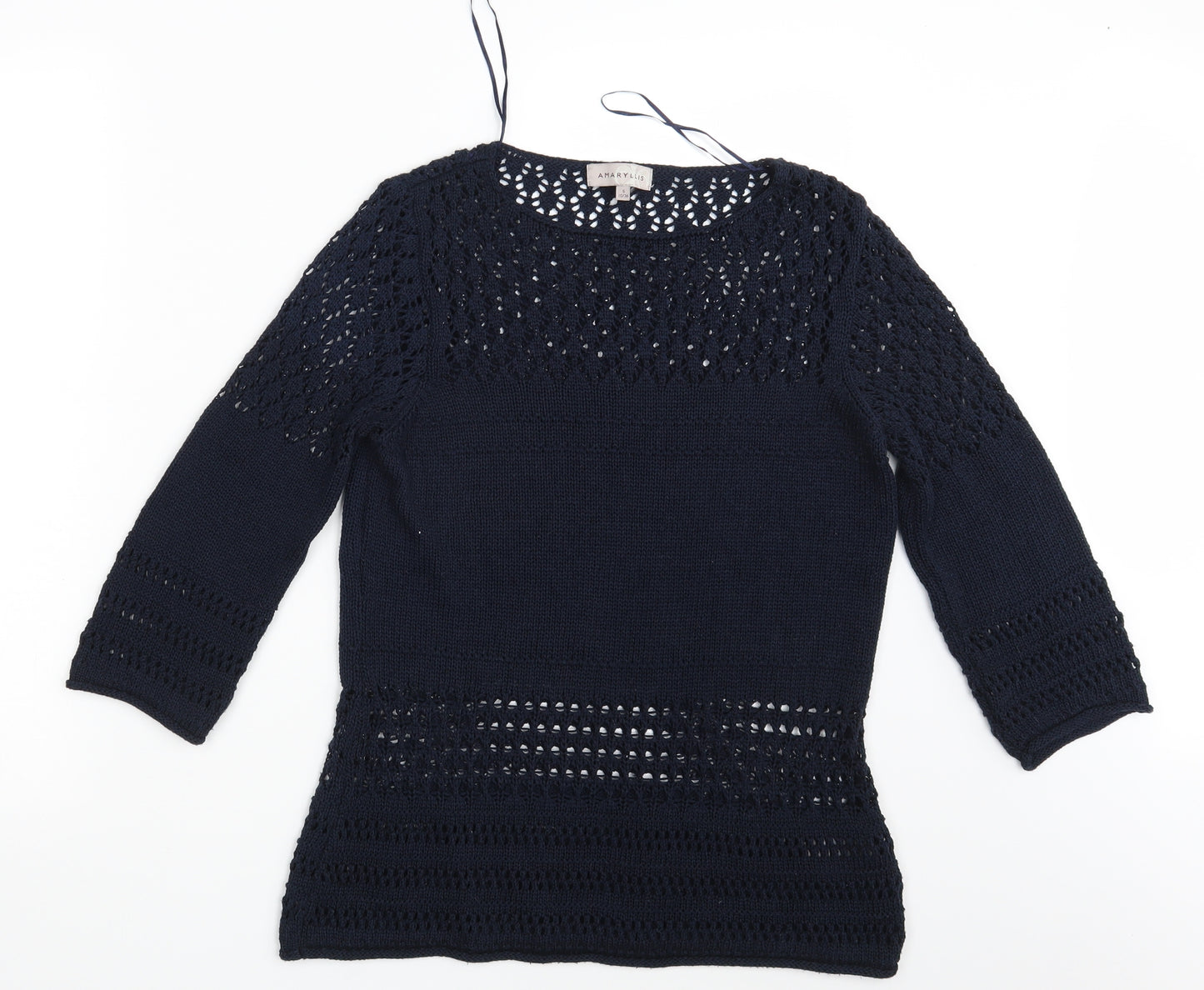 Amaryllis Womens Blue   Pullover Jumper Size 10