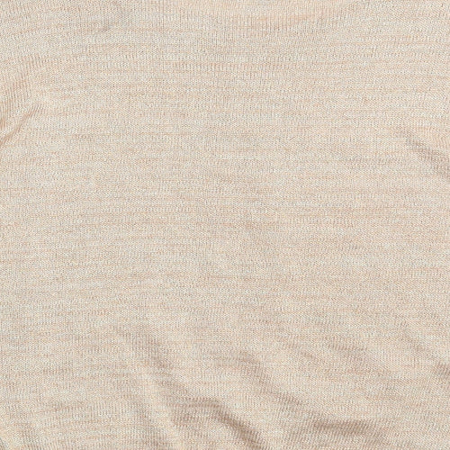 Soon Womens Gold   Pullover Jumper Size 12