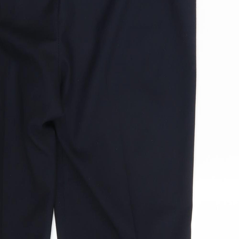 M&S Womens Blue   Trousers  Size 16 L30 in