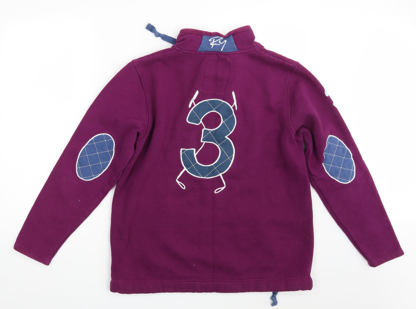 Rydale Mens Purple   Pullover Jumper Size L