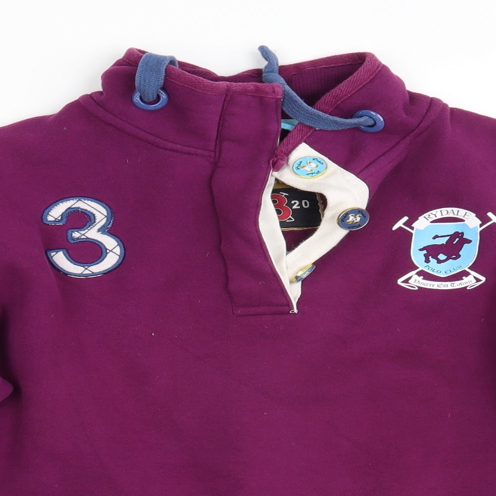 Rydale Mens Purple   Pullover Jumper Size L