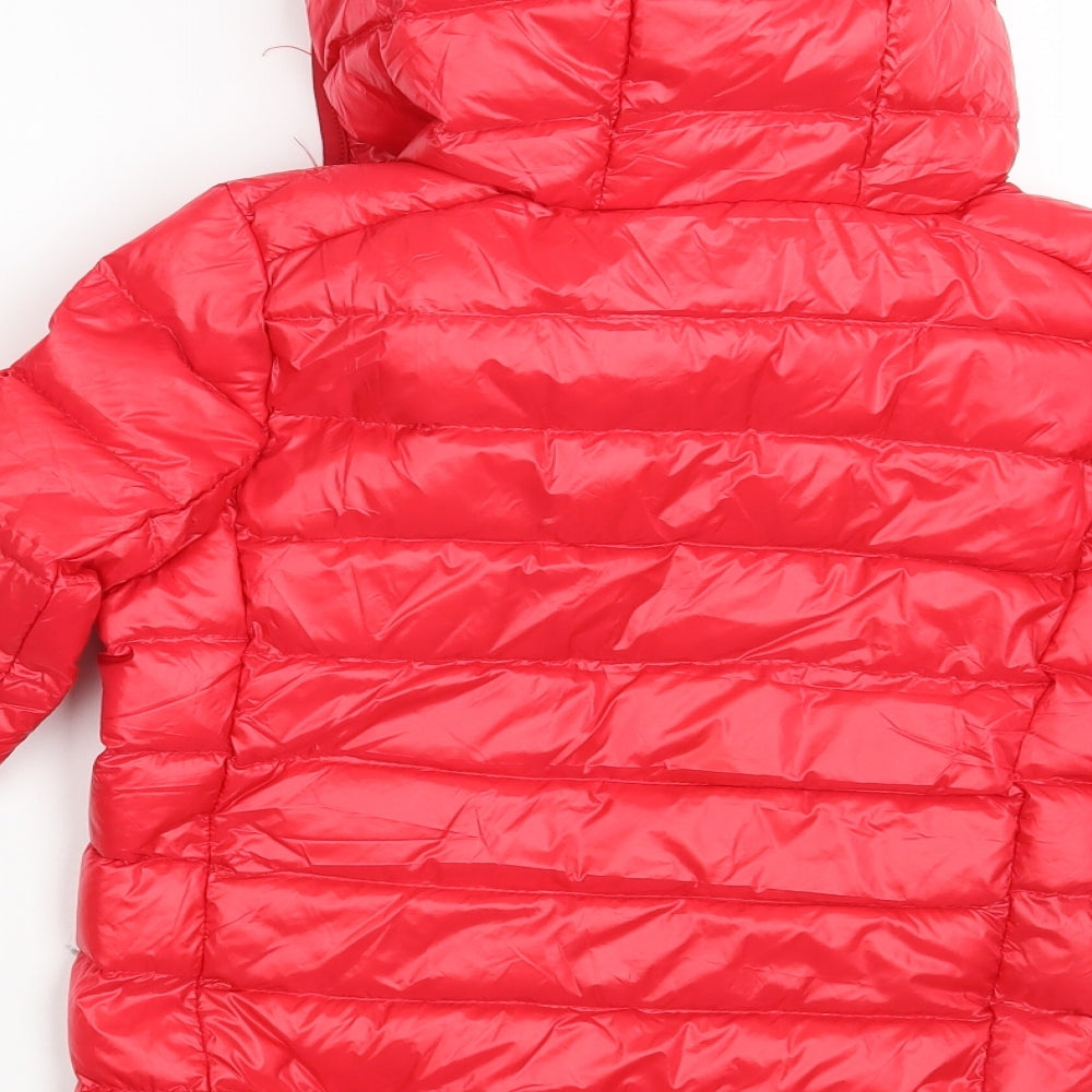 Preworn Womens Red   Puffer Jacket Jacket One Size