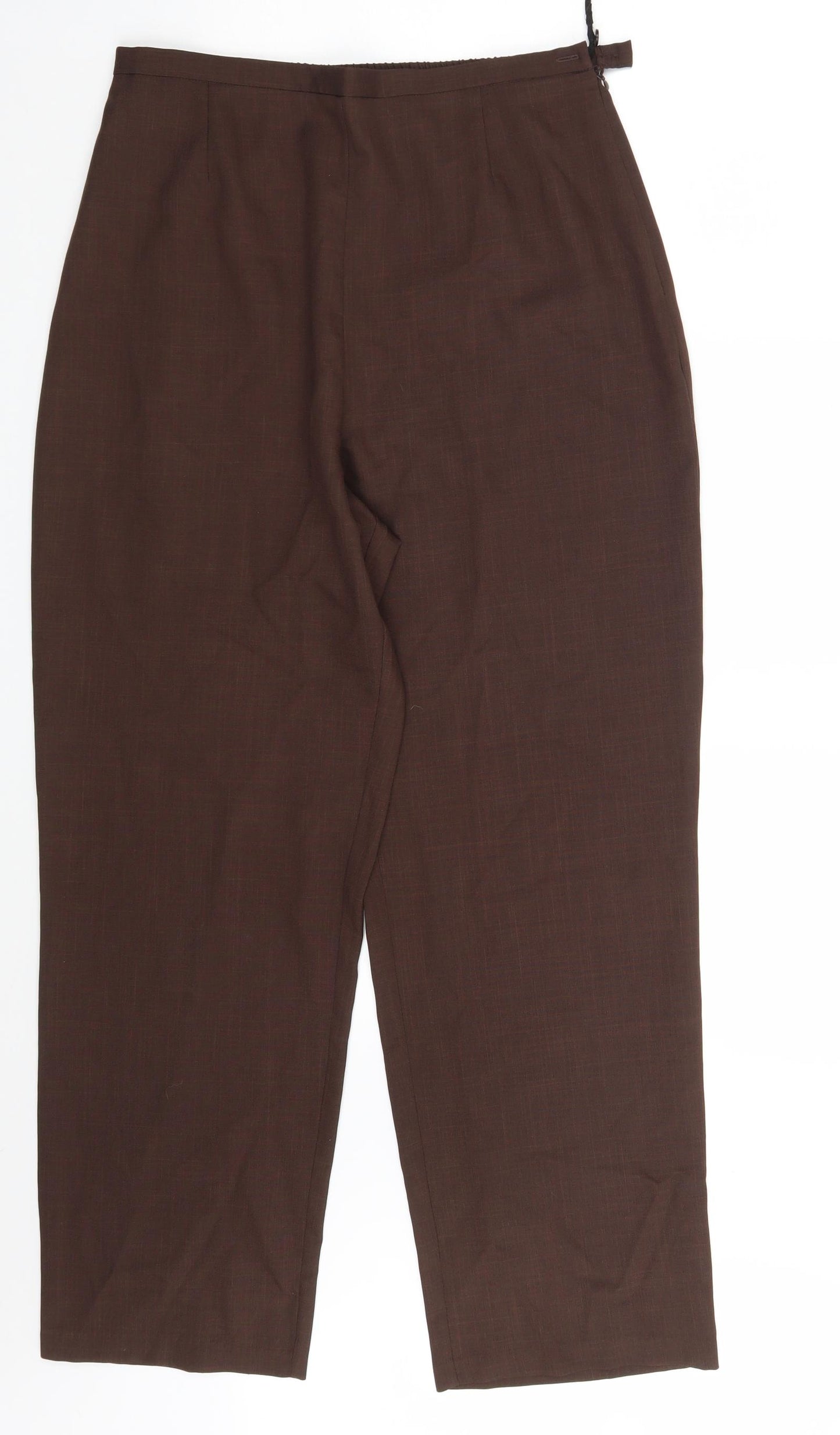 Kaleidoscope Womens Brown   Trousers  Size 16 L30 in