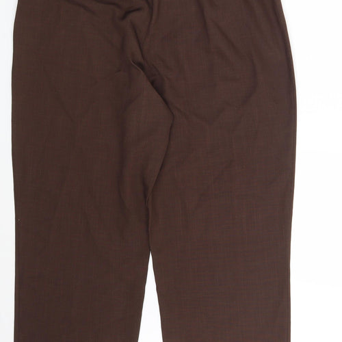 Kaleidoscope Womens Brown   Trousers  Size 16 L30 in