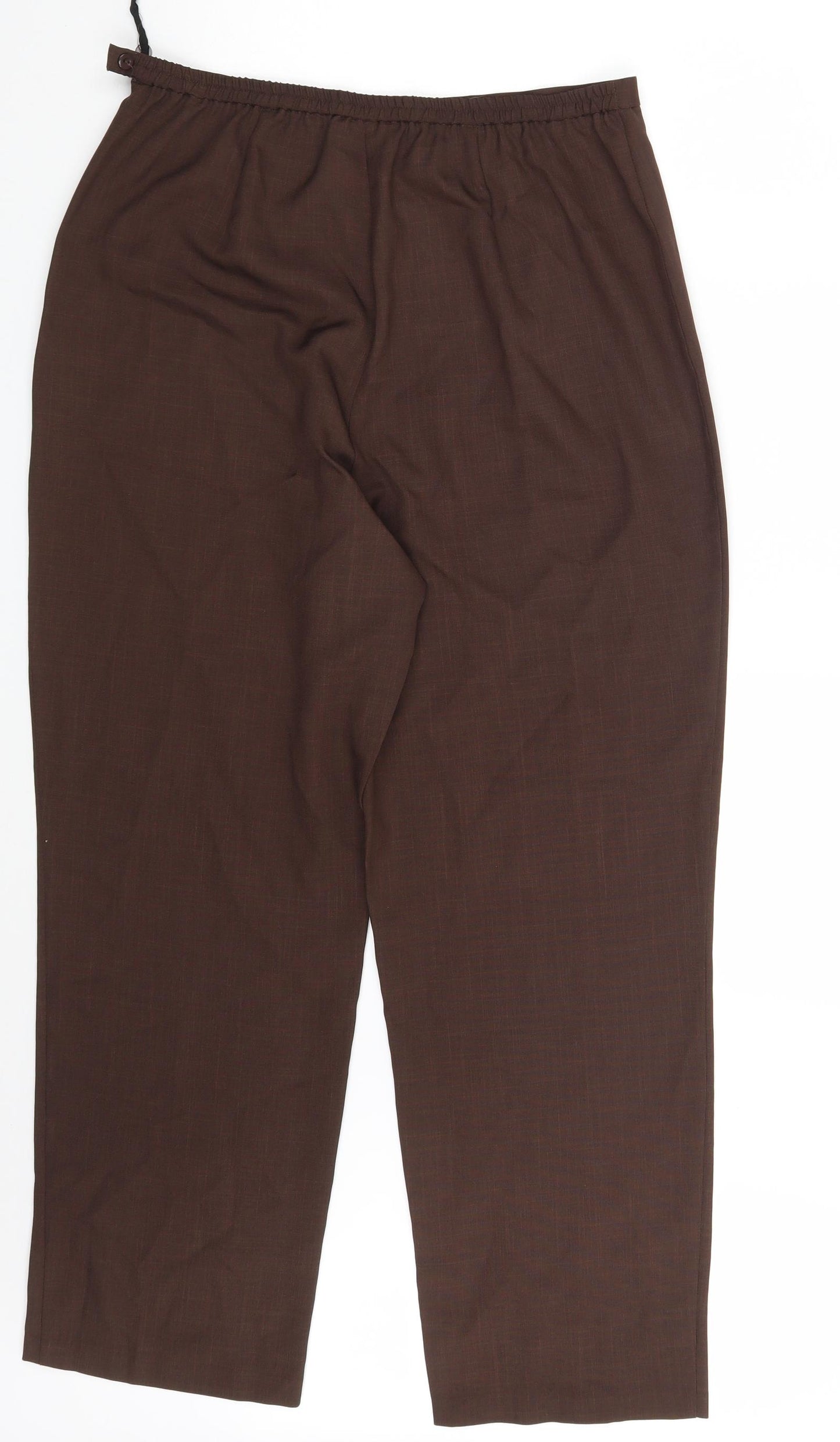 Kaleidoscope Womens Brown   Trousers  Size 16 L30 in