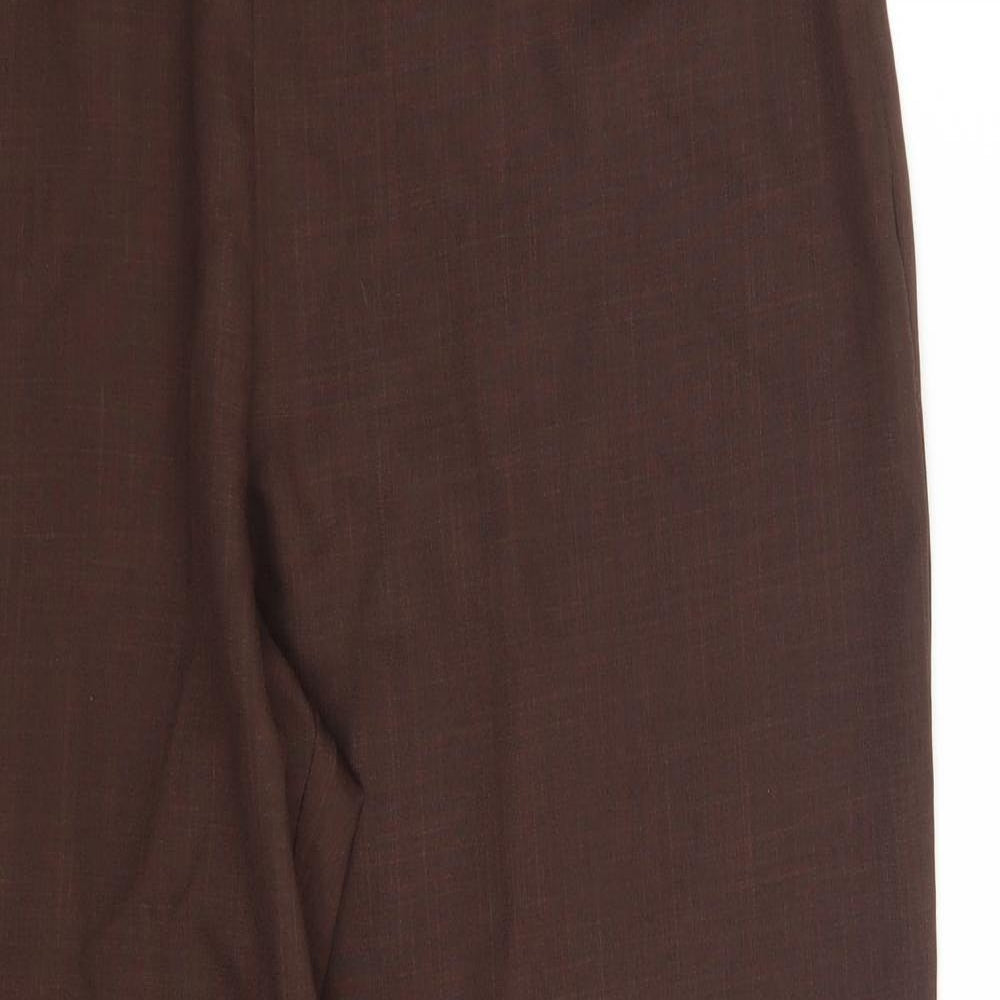 Kaleidoscope Womens Brown   Trousers  Size 16 L30 in