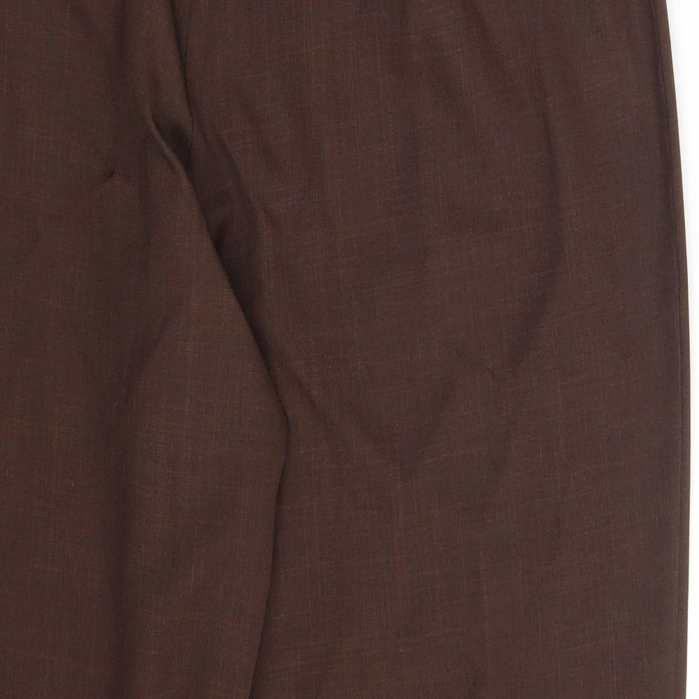 Kaleidoscope Womens Brown   Trousers  Size 16 L30 in