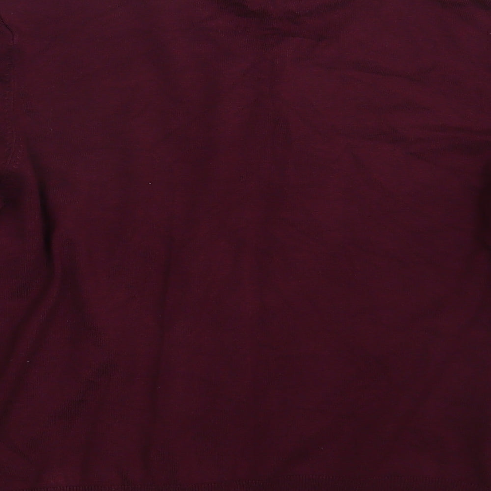 M&S Womens Purple   Cardigan Jumper Size 16