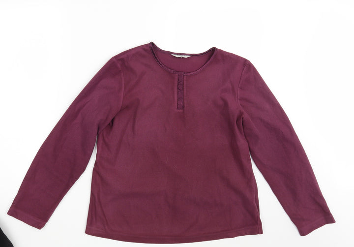 Hawkshead Womens Purple Pullover Jumper Size 10