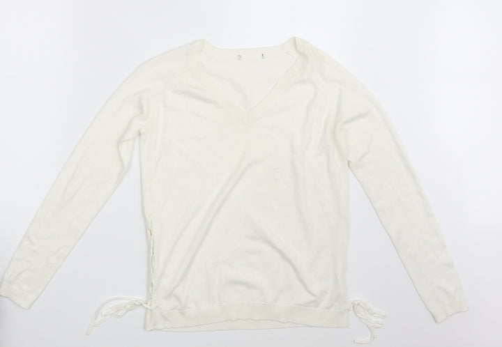 TU Womens Ivory   Pullover Jumper Size 8