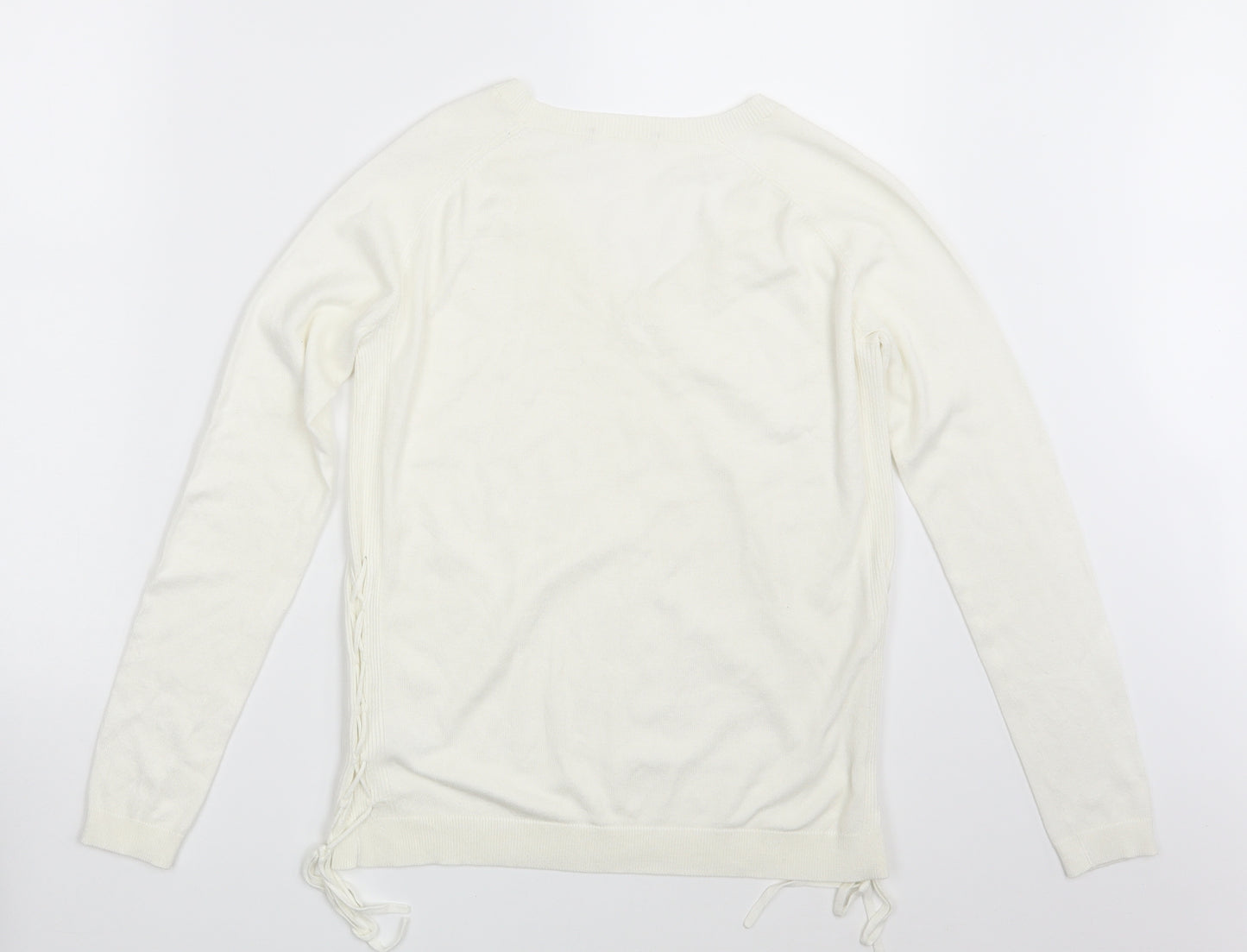 TU Womens Ivory   Pullover Jumper Size 8