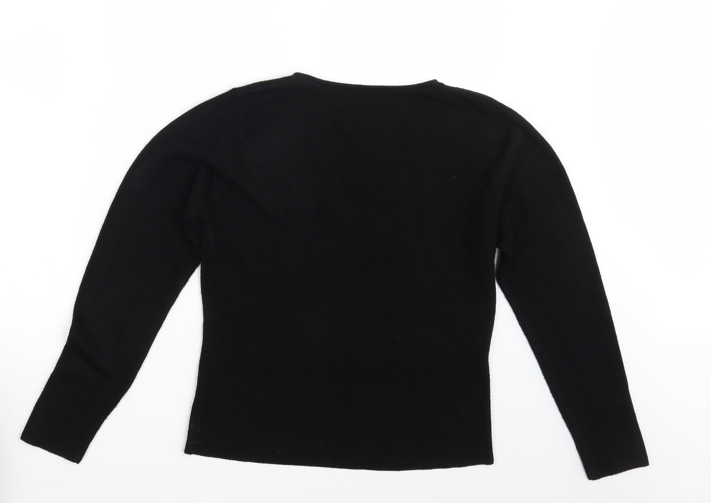 Select Womens Black   Pullover Jumper Size 16