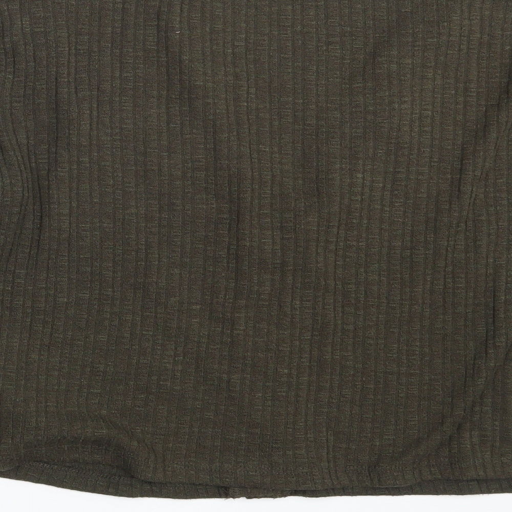 Zara Womens Green   Cardigan Jumper Size L