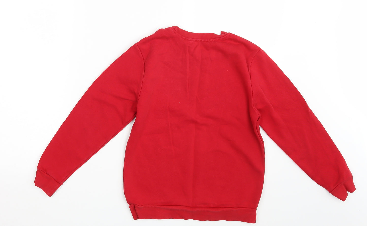 George Girls Red   Pullover Jumper Size 9-10 Years