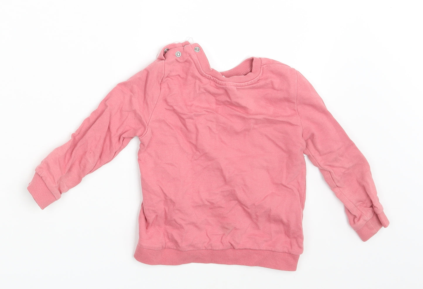 So Cute Girls Pink   Pullover Jumper Size 12-18 Months