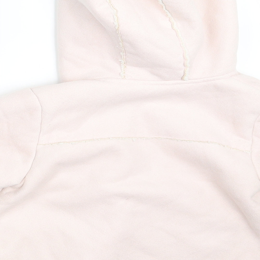 Matalan Girls Pink   Overcoat Coat Size 12-18 Months