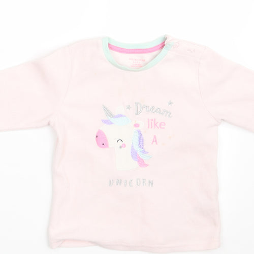 Primark Girls Pink   Pullover Jumper Size 24 Months