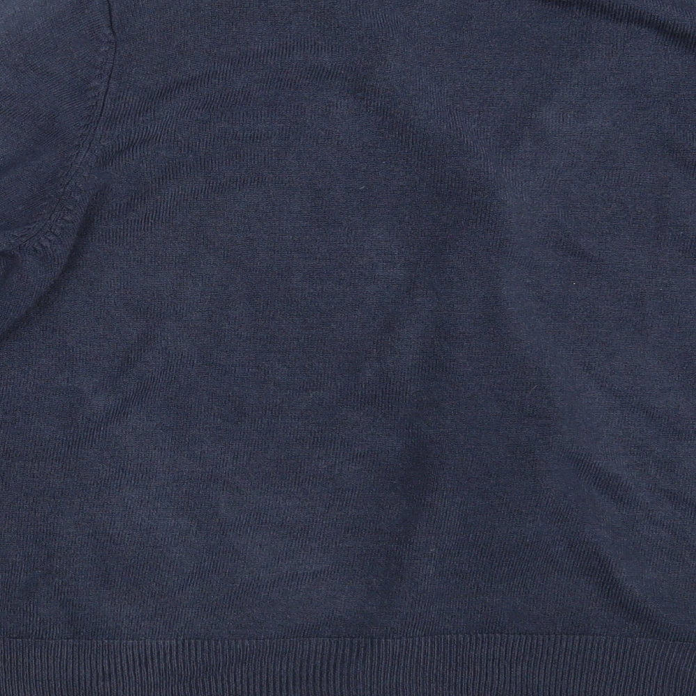 M&S Womens Blue   Cardigan Jumper Size 14