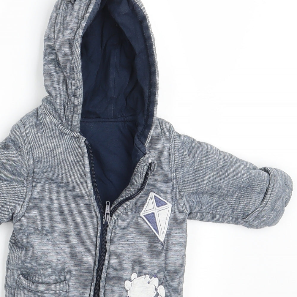 George Baby Blue   Babygrow One-Piece Size 0-3 Months