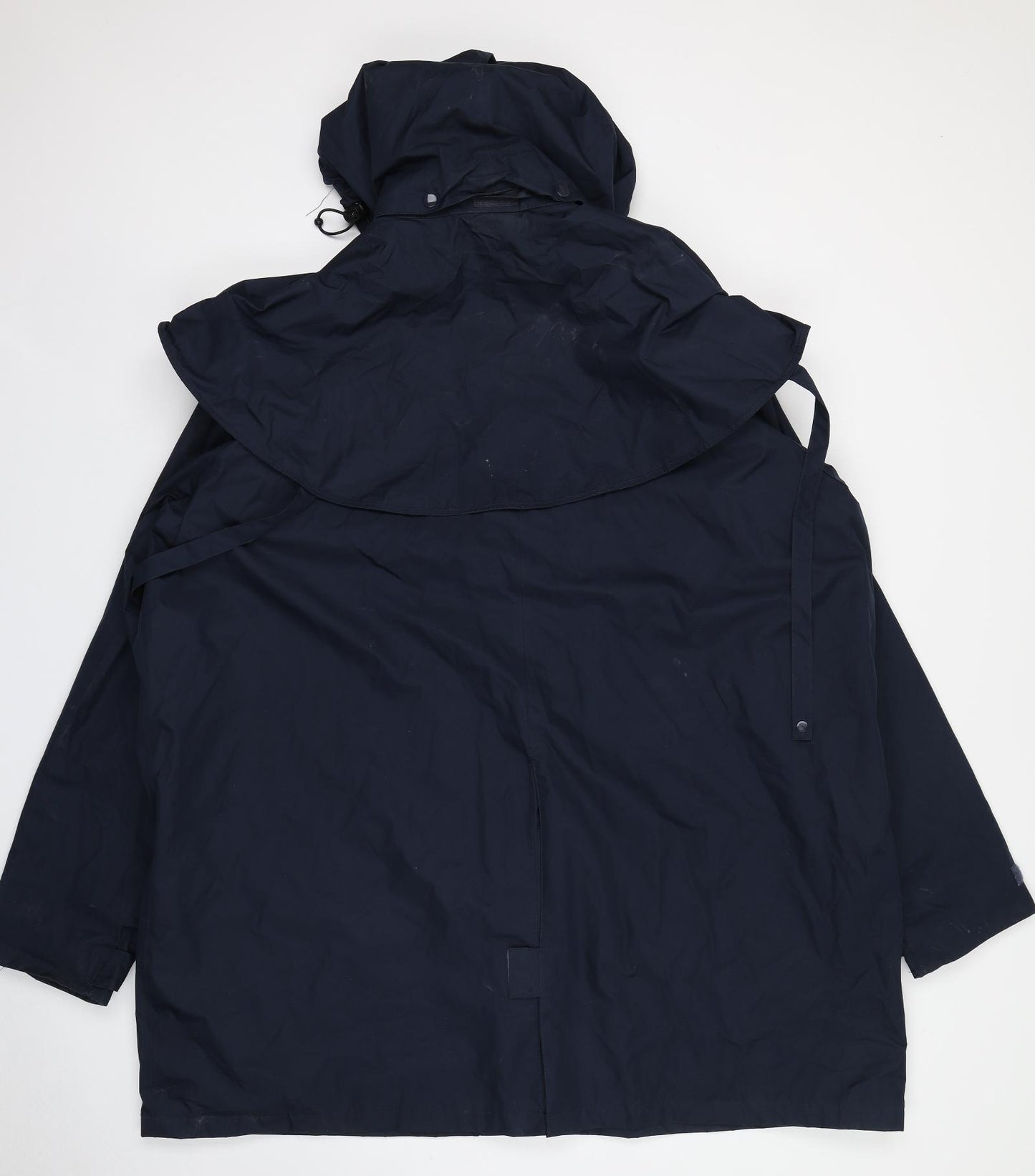 Cotton Traders Mens Blue   Rain Coat Coat Size 4XL