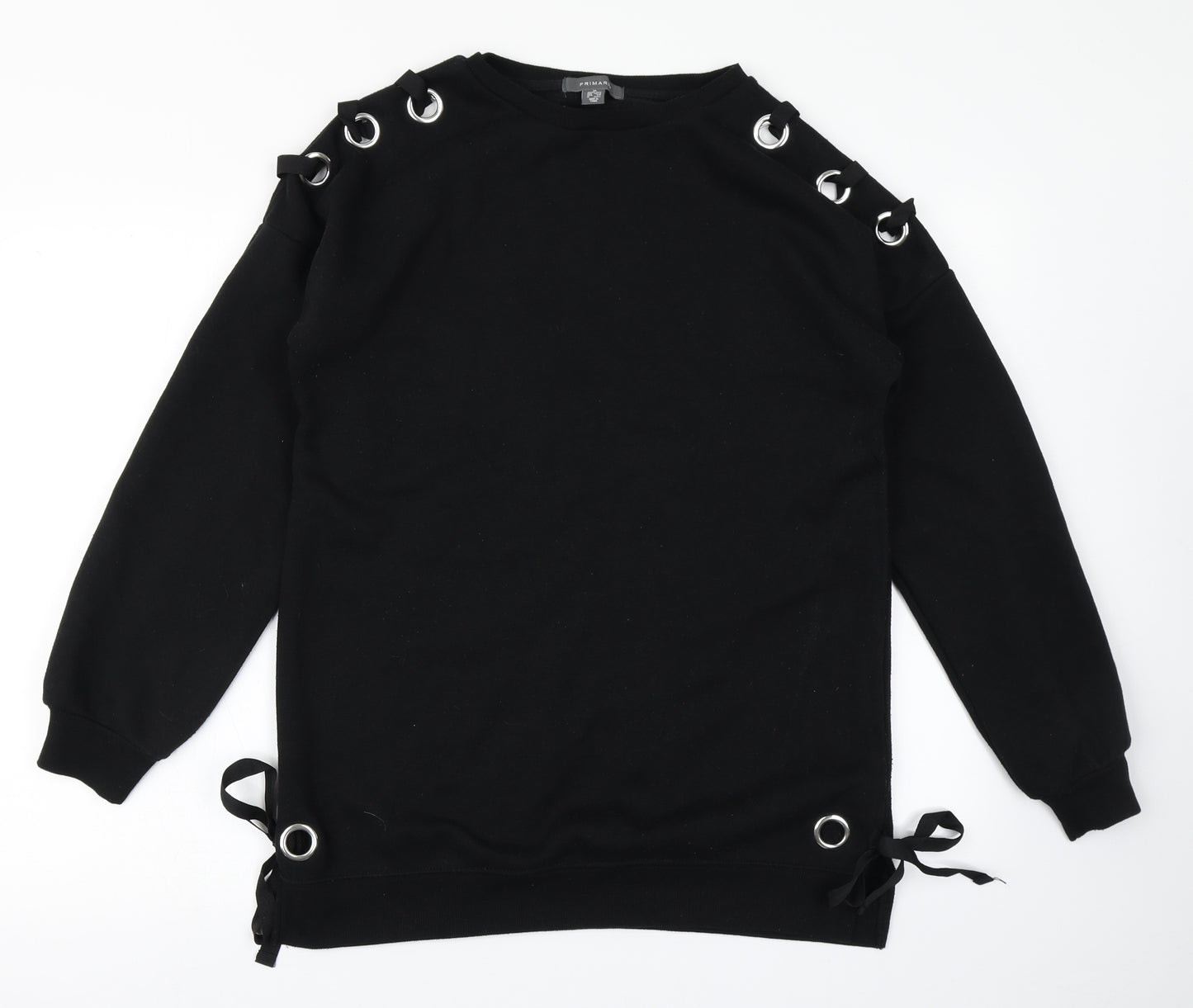 Primark Womens Black   Pullover Sweatshirt Size M