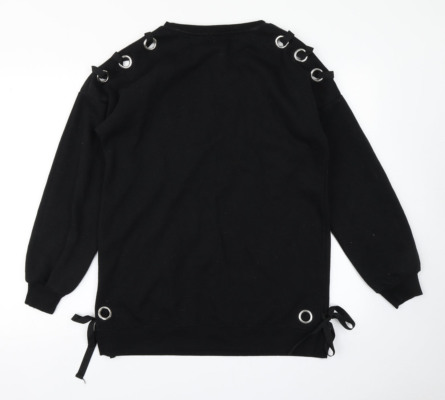 Primark Womens Black   Pullover Sweatshirt Size M
