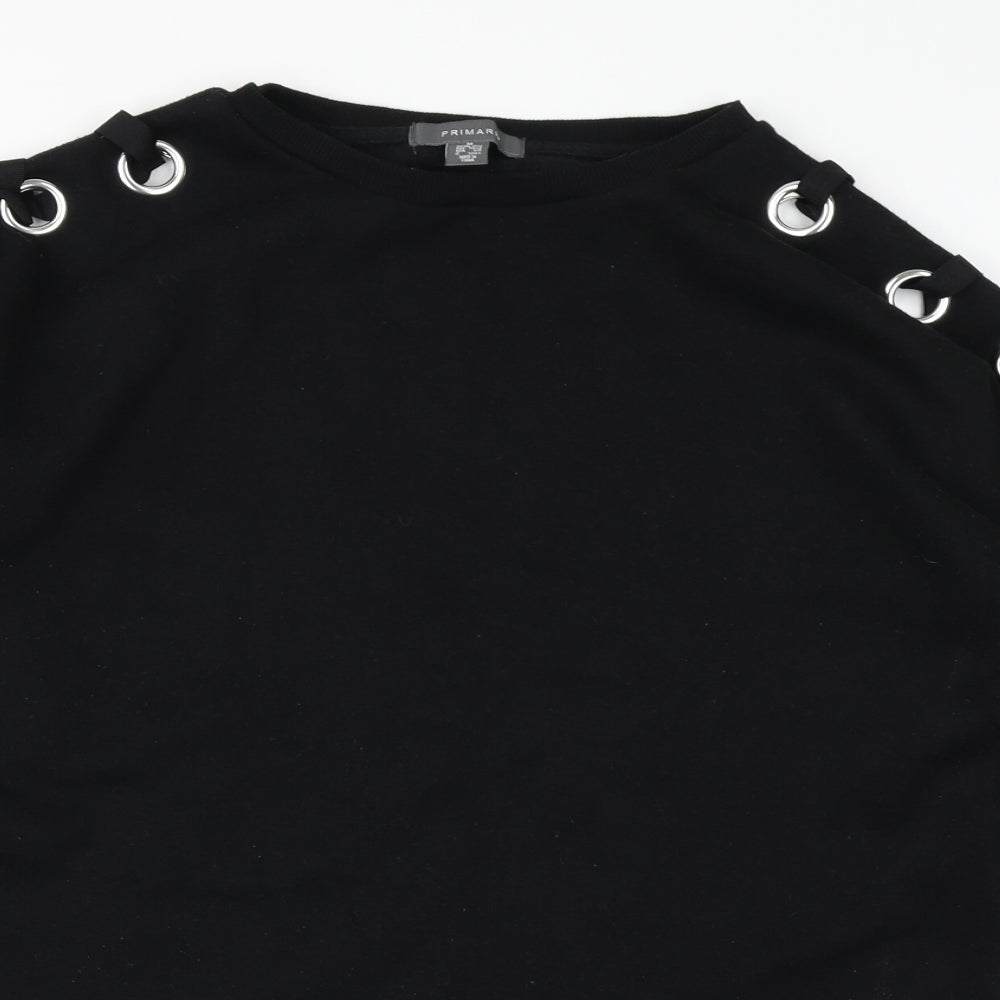 Primark Womens Black   Pullover Sweatshirt Size M
