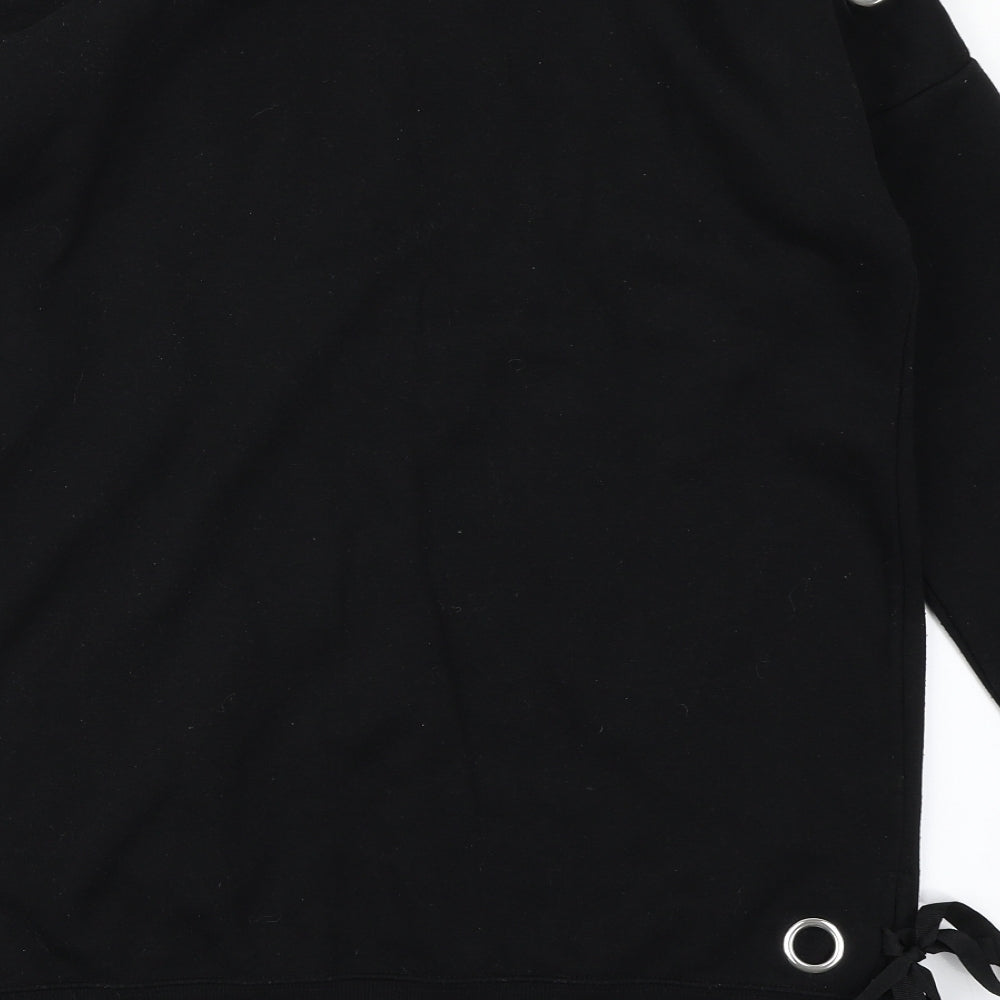 Primark Womens Black   Pullover Sweatshirt Size M