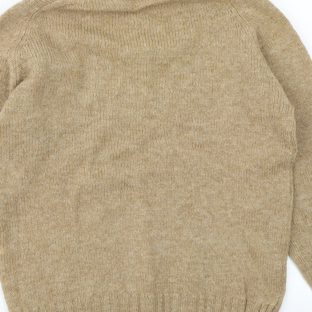 Jonelle  Womens Brown  Knit Pullover Jumper Size M