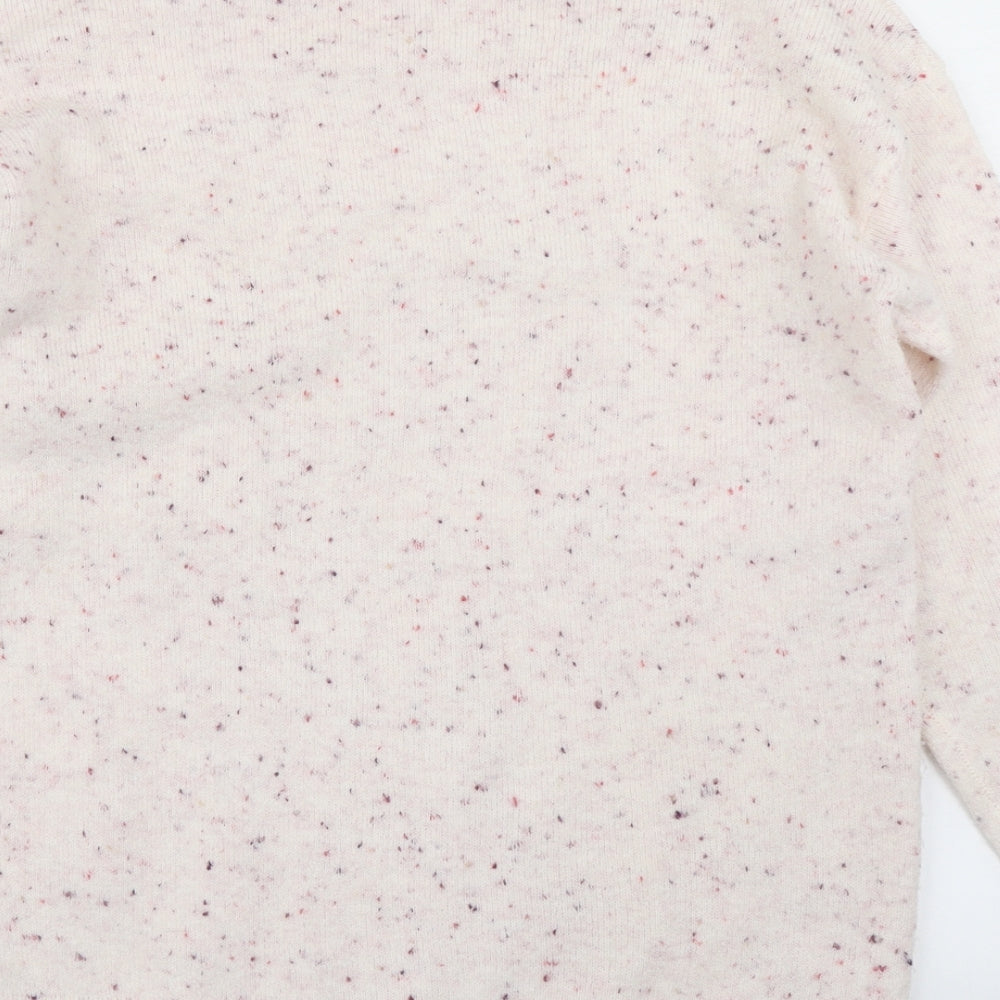 Nutmeg Womens Pink  Knit Pullover Jumper Size 10