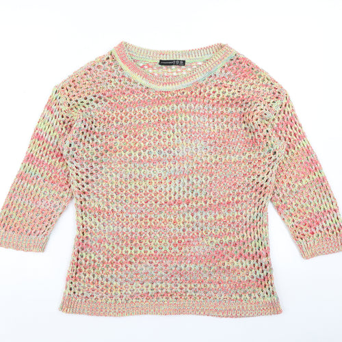 Atmosphere Womens Red  Knit Pullover Jumper Size 12