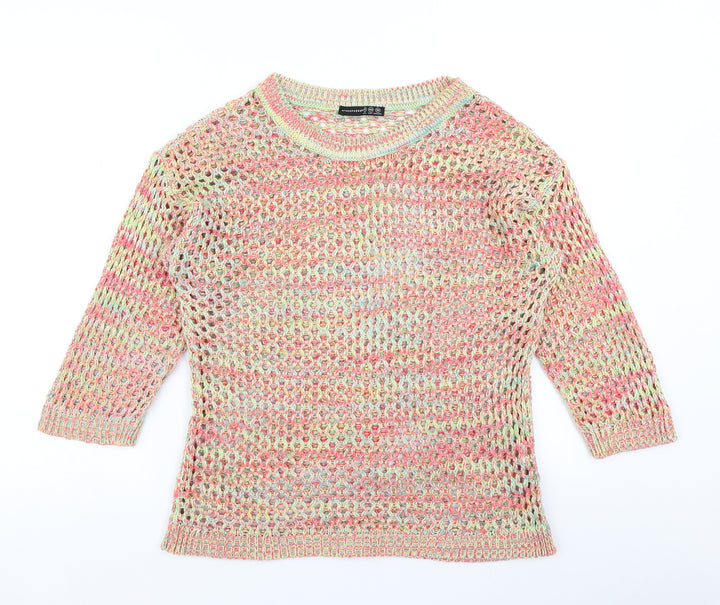 Atmosphere Womens Red Knit Pullover Jumper Size 12