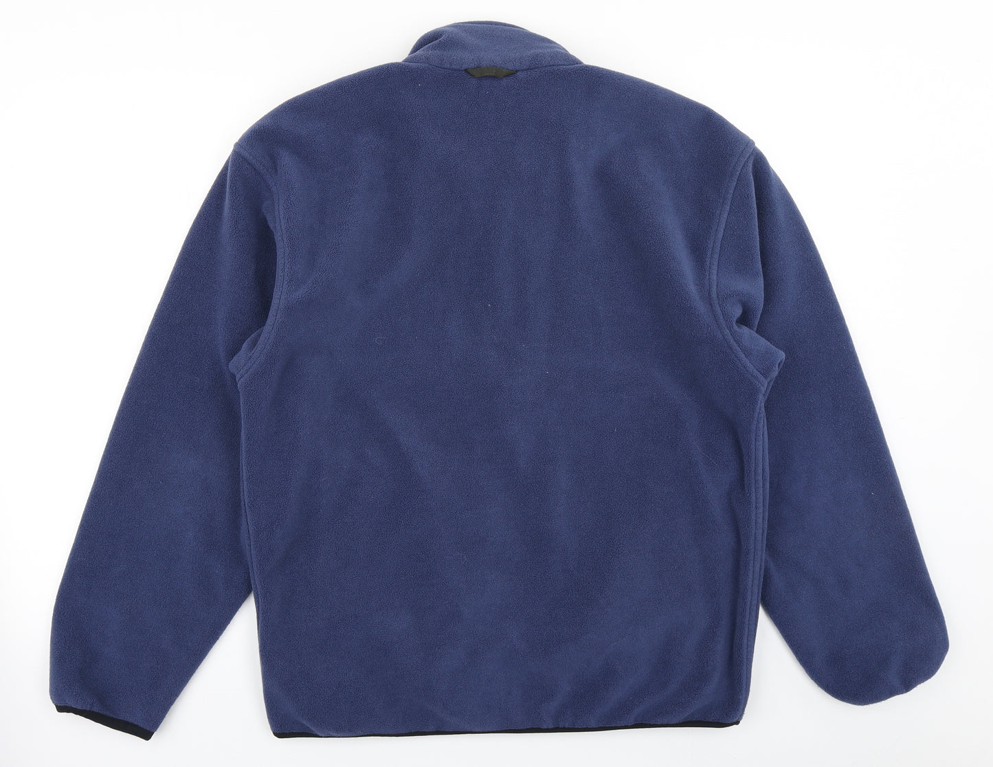 Marks & Spencer Mens Blue  Fleece Full Zip Sweatshirt Size S