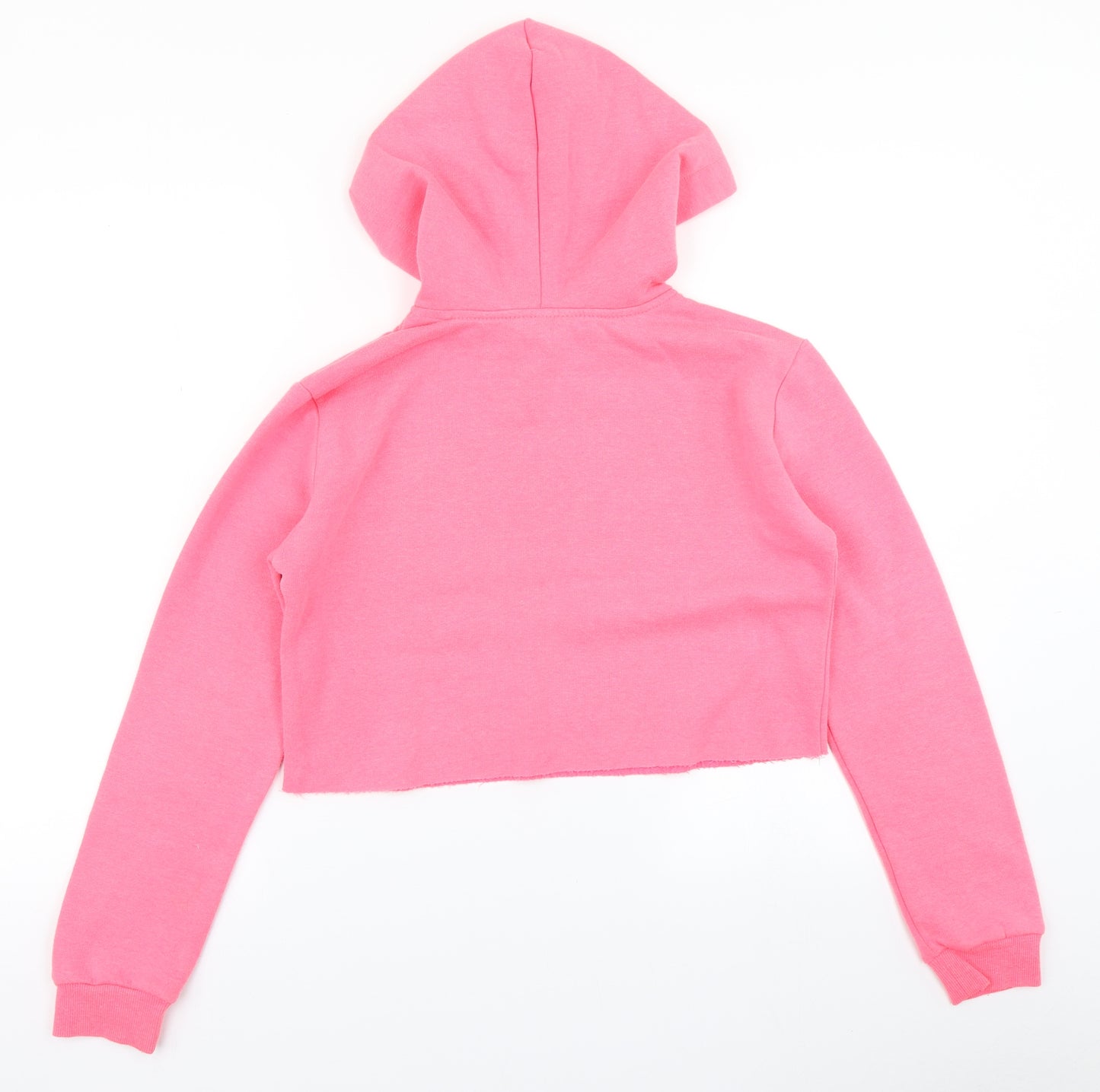 915 Generation Girls Pink   Pullover Hoodie Size 12-13 Years  - Cropepd