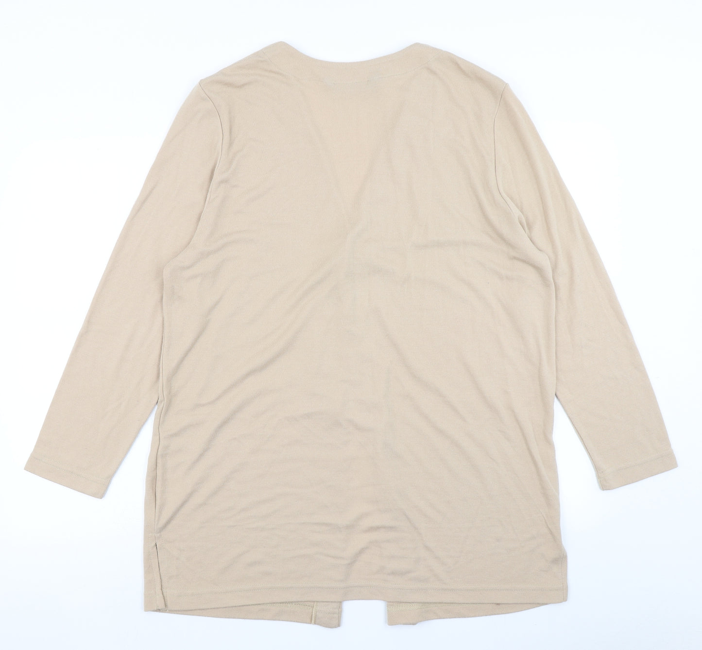 Fashion Extra Womens Brown   Cardigan Jumper Size 16
