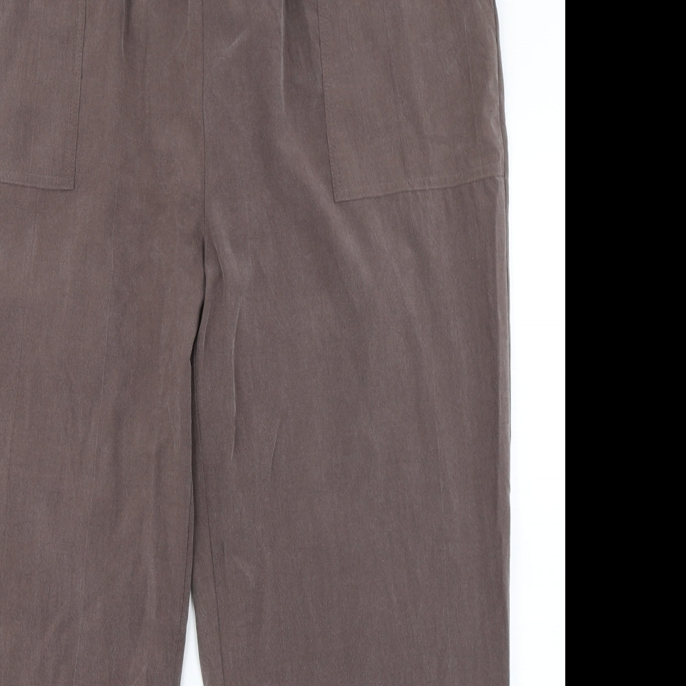 EWM Womens Brown   Trousers  Size 20 L28 in