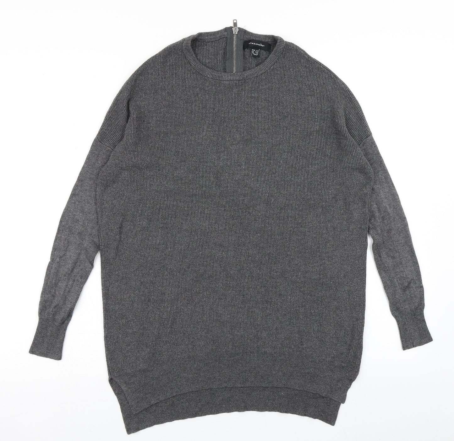 Atmosphere Womens Grey  Knit Pullover Jumper Size 6
