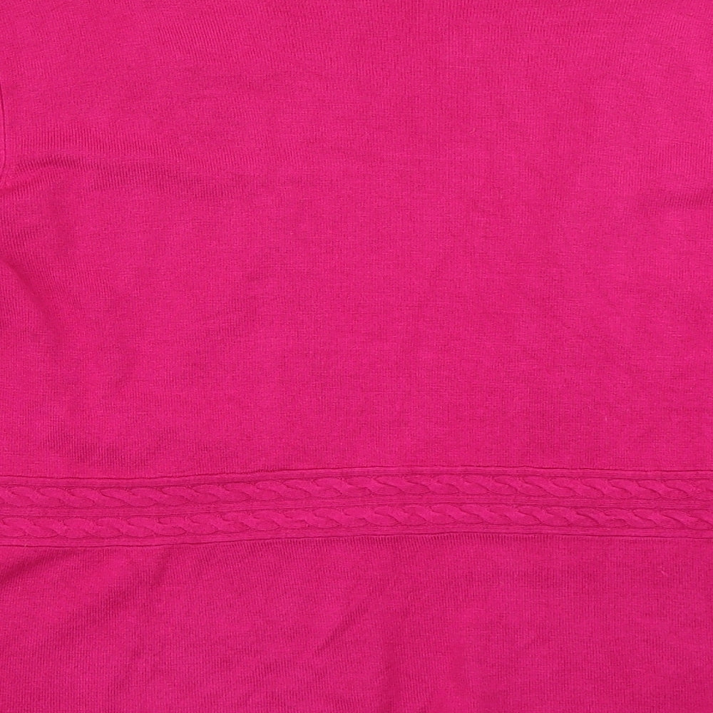 Minuet Womens Pink   Cardigan Jumper Size M
