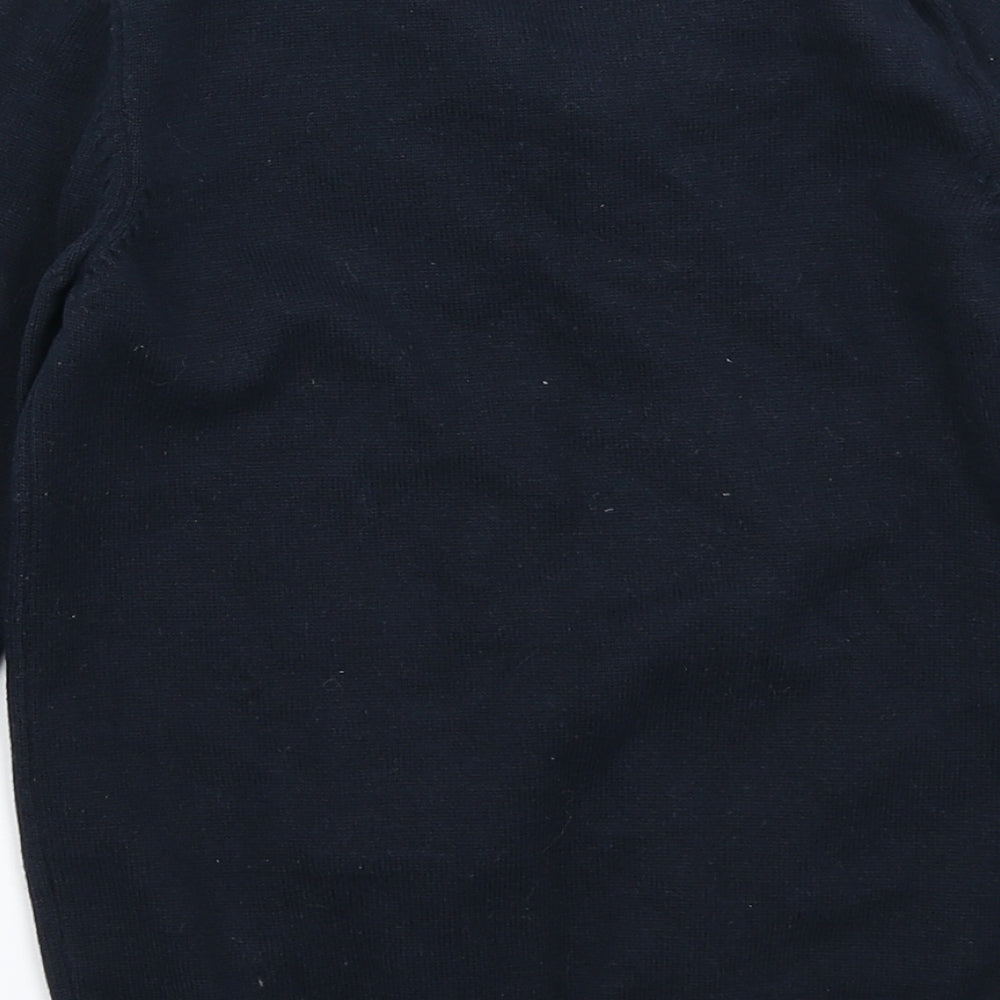 George Boys Blue  Knit Pullover Jumper Size 6-7 Years  - Billy Faiers