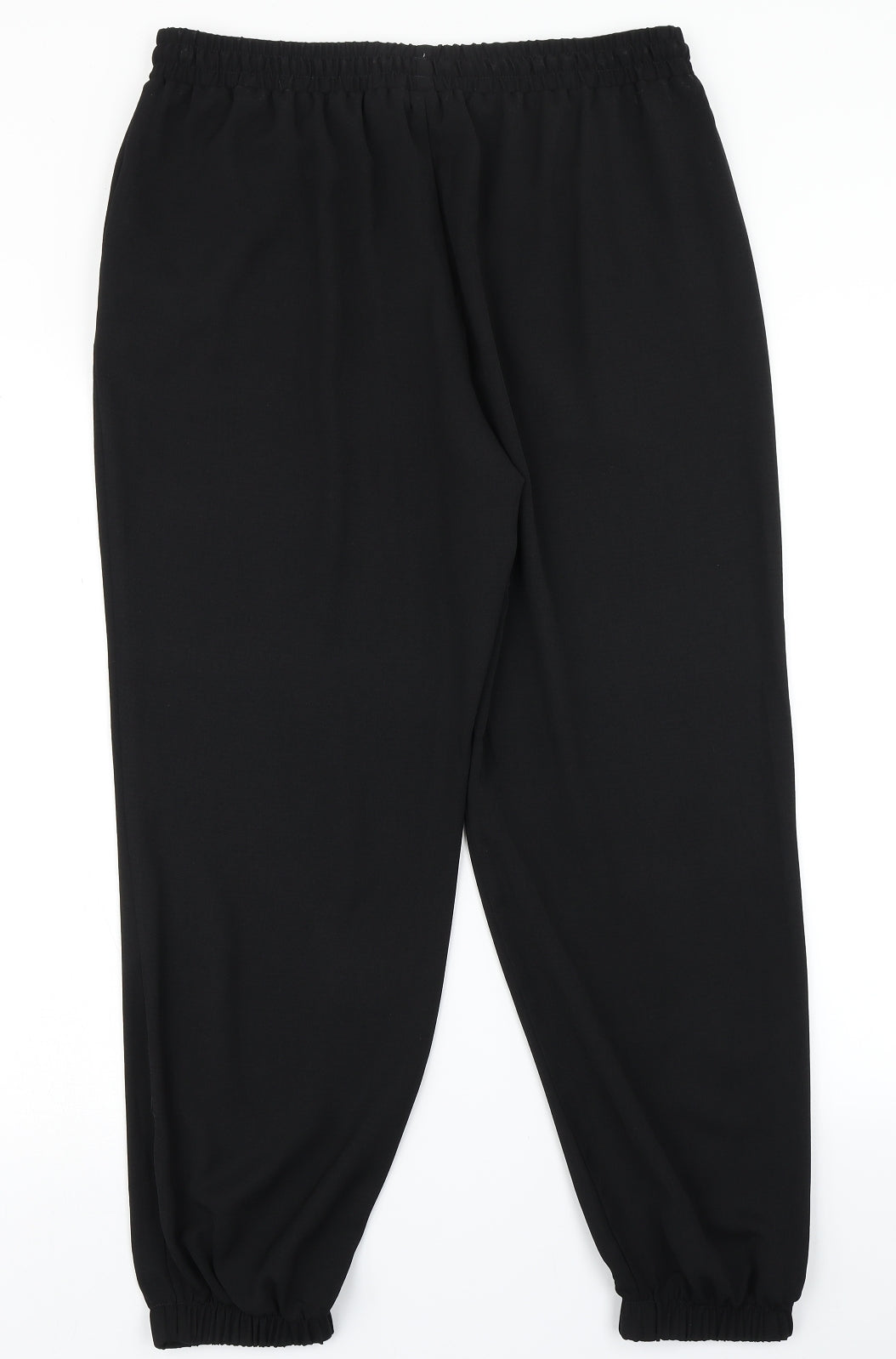 Papaya Womens Black   Harem Trousers Size 14 L26 in
