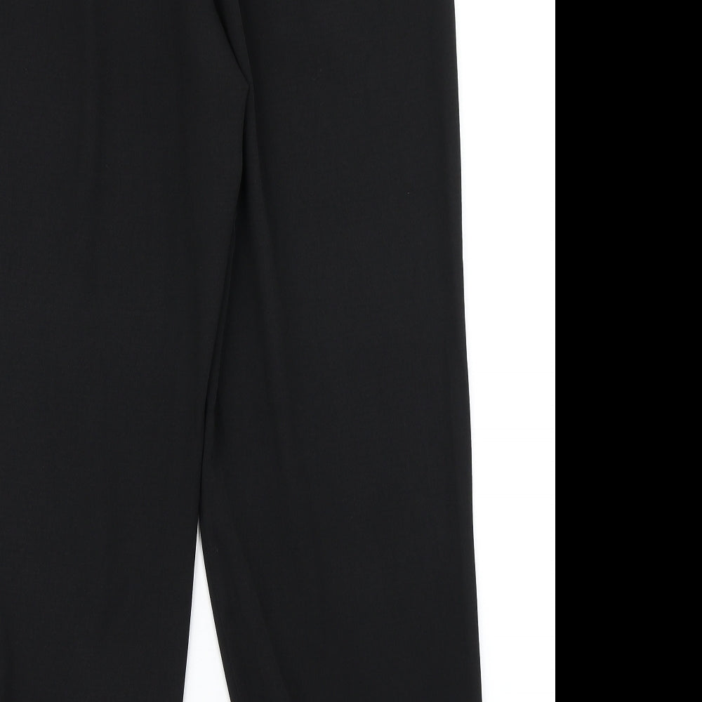 Papaya Womens Black   Harem Trousers Size 14 L26 in