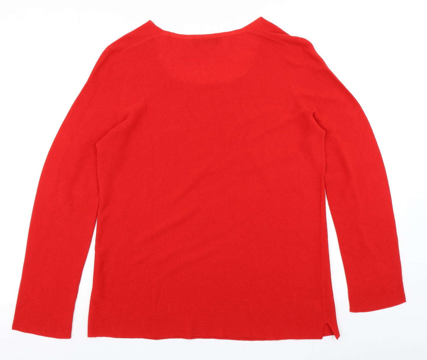 Hawico Womens Red   Basic T-Shirt Size XL